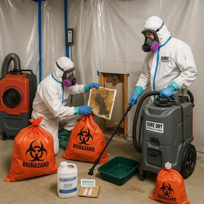 Contaminated Water Handling Protocols process in Carmichael, CA