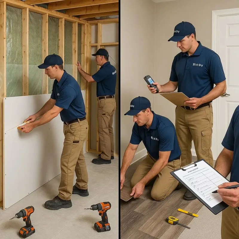 Repairs and Reconstruction process in Carmichael, CA
