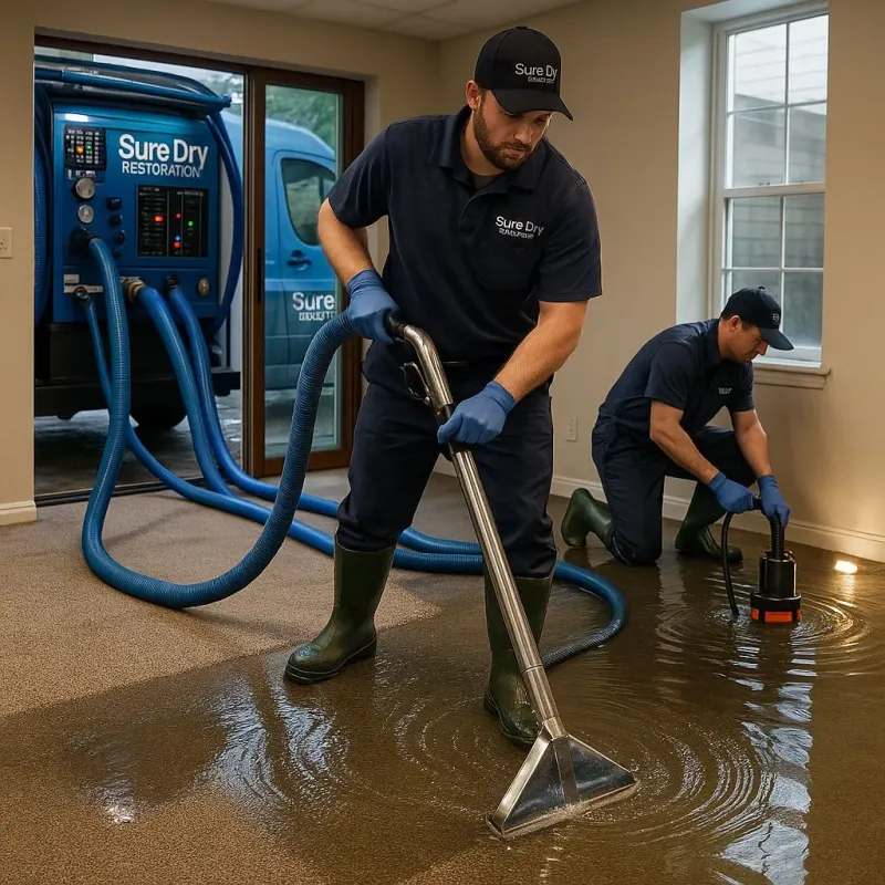 Water Extraction and Removal process in Carmichael, CA